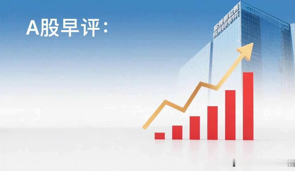 早评： A股马上就要开盘了，对于今天的行情，我再重点分享几个观点：

第一，昨夜
