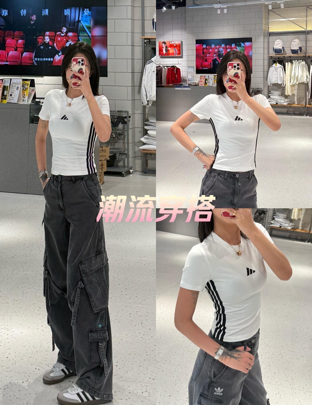 夏季复古慵懒风休闲穿搭！
📍上海 adidas(滔搏七莘路维璟广场AD二店)