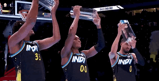 有人评论技巧大赛改制很乱很失败我咋还觉得挺有创意挺好玩的#2024nba全明星#