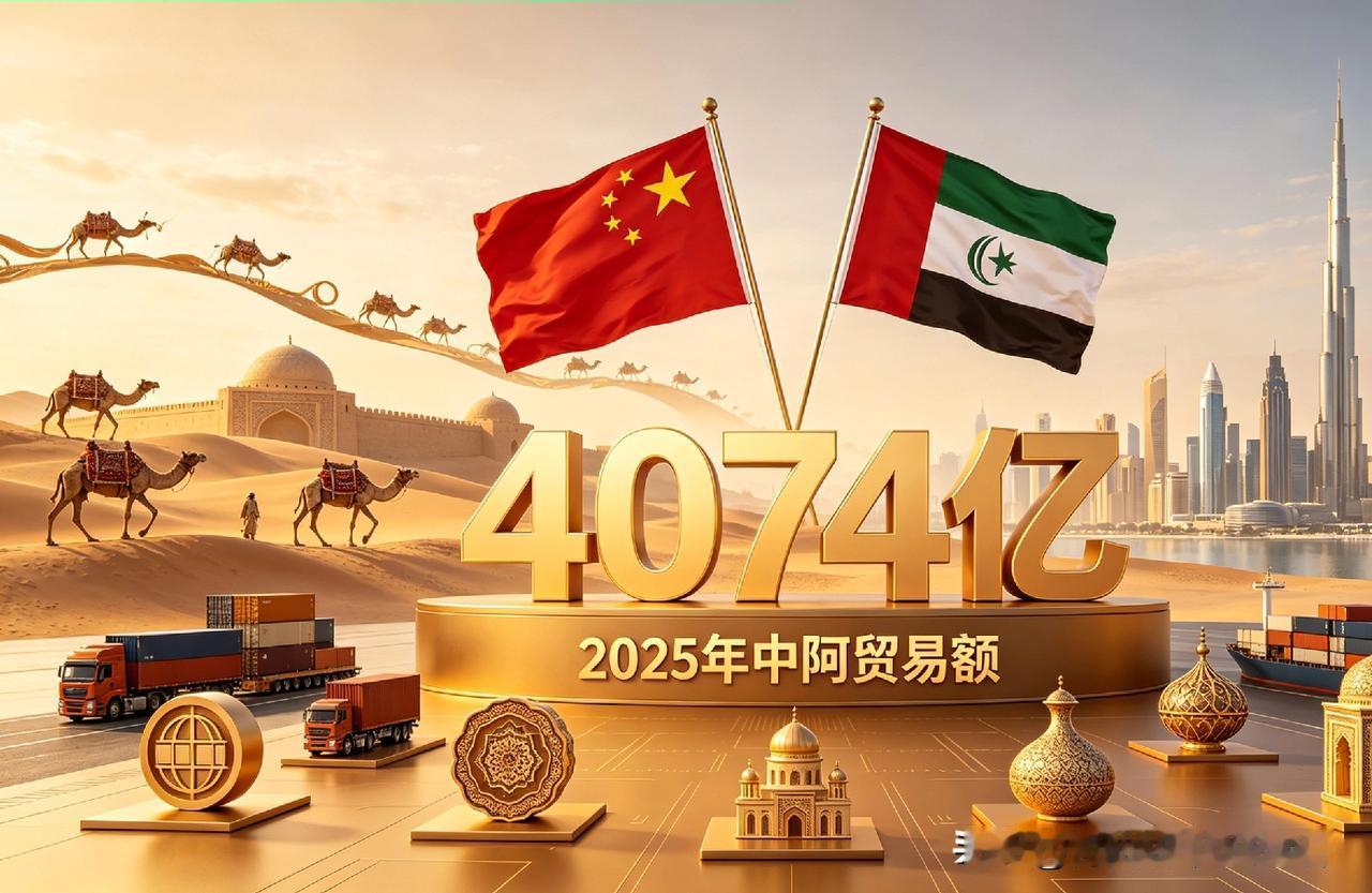 4074亿美元！中阿双向奔赴！
不搞霸权、不搞胁迫，平等相待、互利共赢，中国与阿