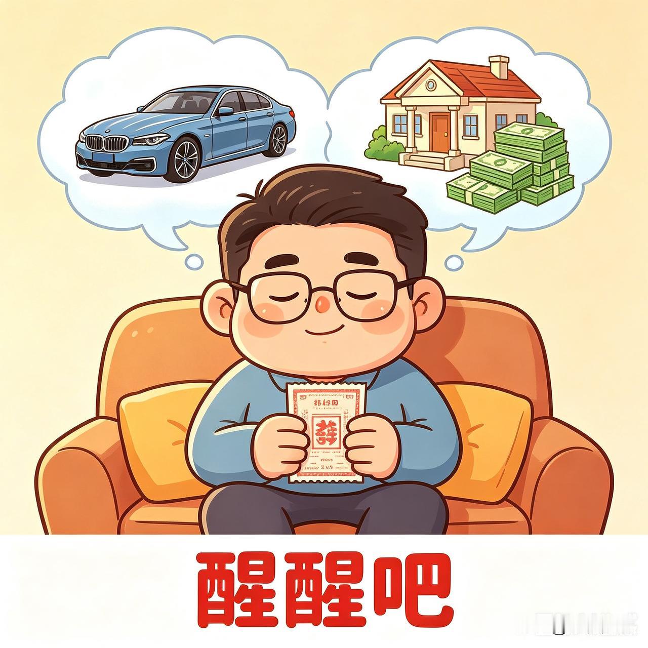 如果学历不是改变命运的最快方式，我能想到的最快方式，就只剩摸彩票中大奖啦。