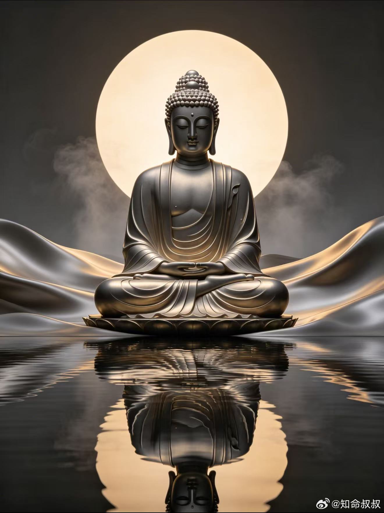 见佛祈福🙏，感恩佛光慈悲渡化，愿常怀感恩知足，珍惜当下烟火。戒除贪慕攀比，少求