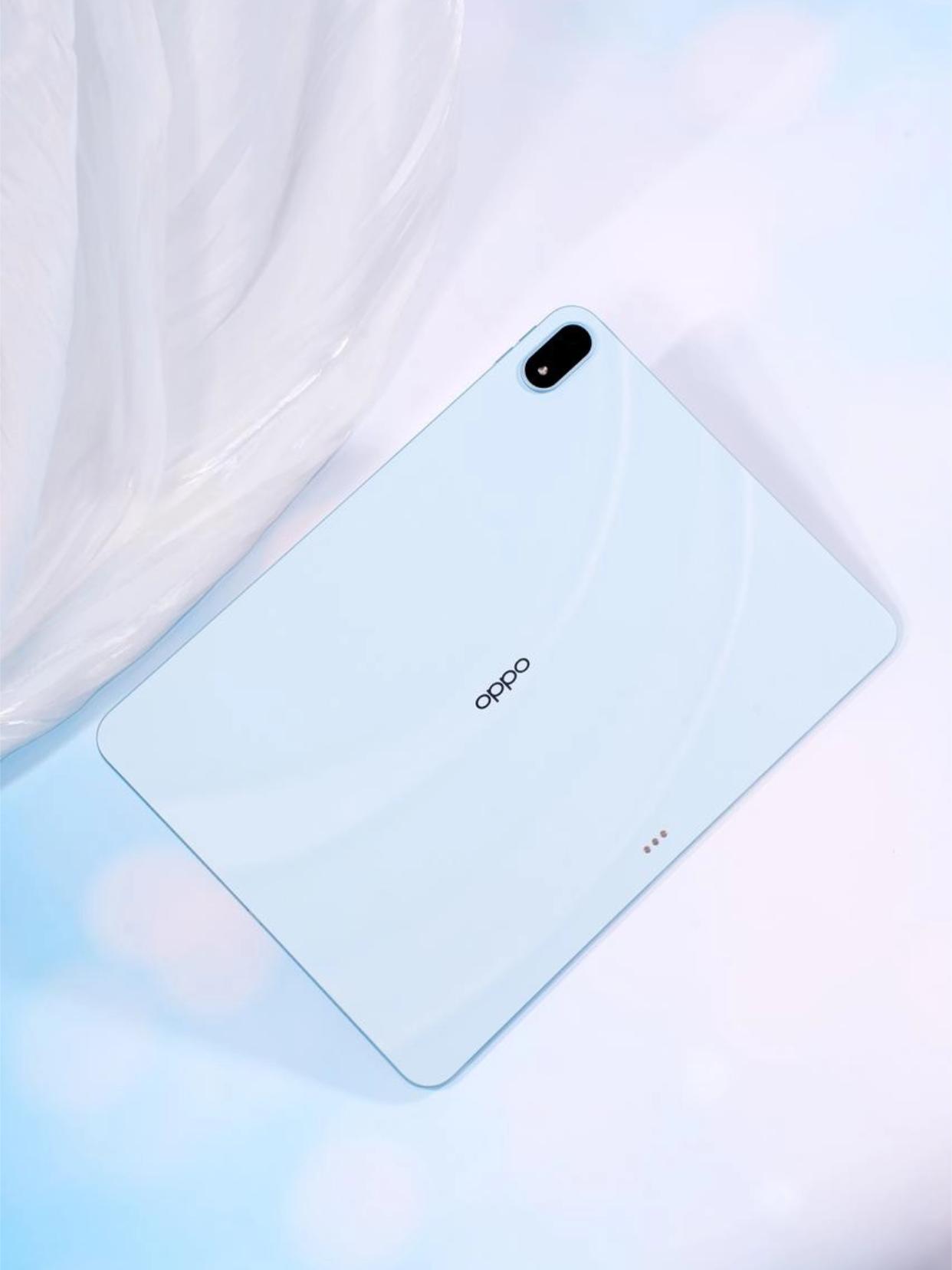平板搞这么夏天！OPPO Pad6冰蓝色太清爽了

提前看到了 OPPO Pad
