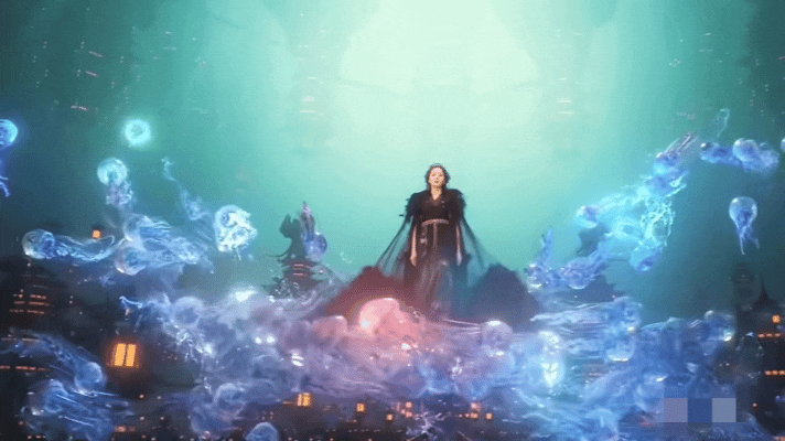 热巴贺思慕回归堪比熹妃回宫热巴贺思慕开大 这一幕和枭起青壤林姨对地枭行刑的场景c