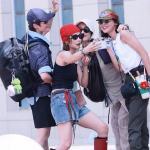 李宇春辛芷蕾高叶倪妮合照 全女旅行综艺来啦，四位姐姐好有活力！水火火火的队伍会产