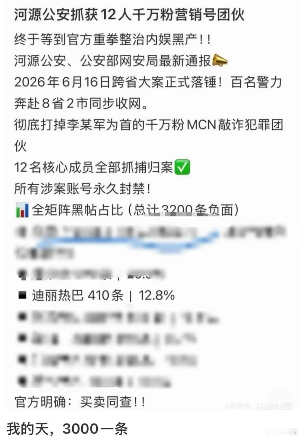 曝黄景瑜与迪丽热巴恋爱时对她很好 多少钱一条？ 