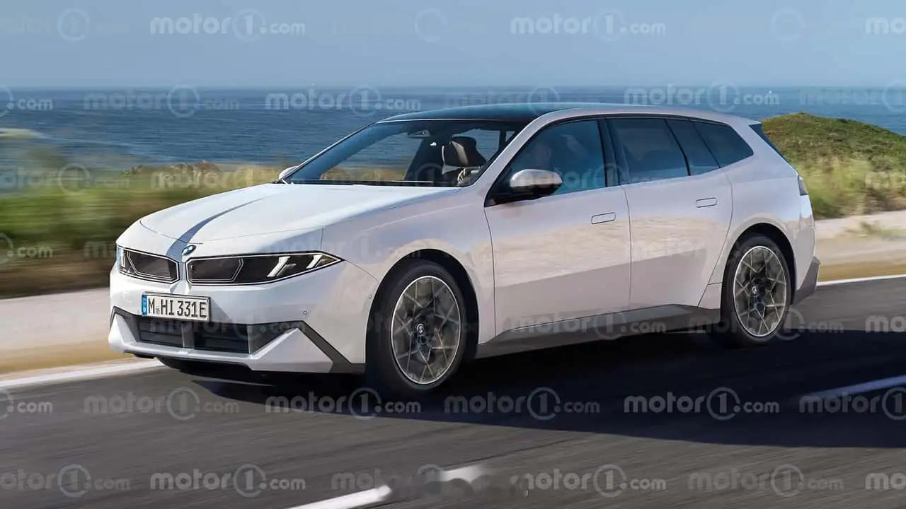 外媒拍到宝马i3 Touring的测试车，说是2028年亮相。这是宝马第一款电动