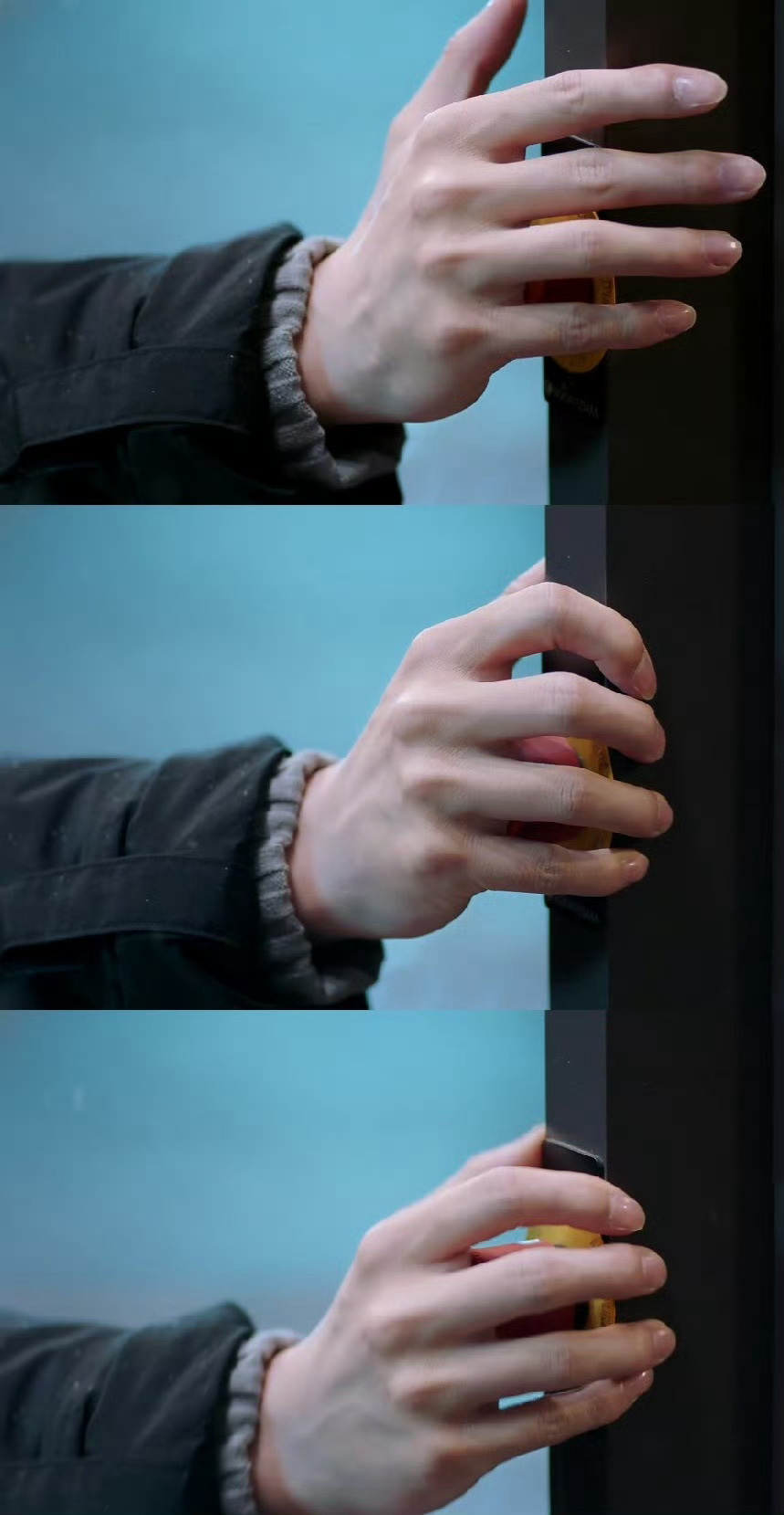 上次左手骨折未愈还肿着就开始拍戏，这次右手又淤青……还我杨洋美人手！！剧组能不能