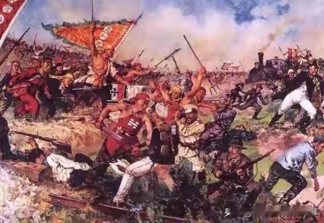 义和团相信自己刀枪不入吗，事实上大多数是不相信的，但是，他们毫无选择，在民族的危