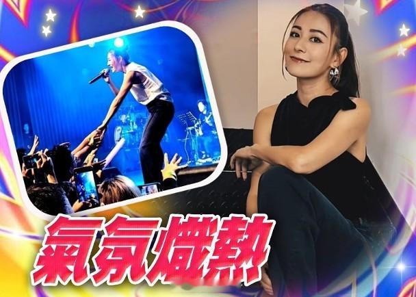 【On.cc】江若琳東莞巡唱　歌迷捱通宵背歌詞去年回歸樂壇的歌手江若琳（Elan