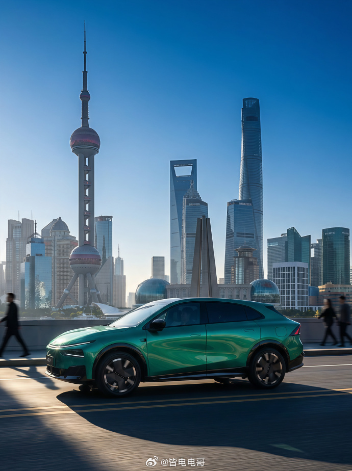 小鹏G7 官方改色「马年幸运色」上线了翡翠绿 | 青衫蓝新颜色看图片质感和高级感