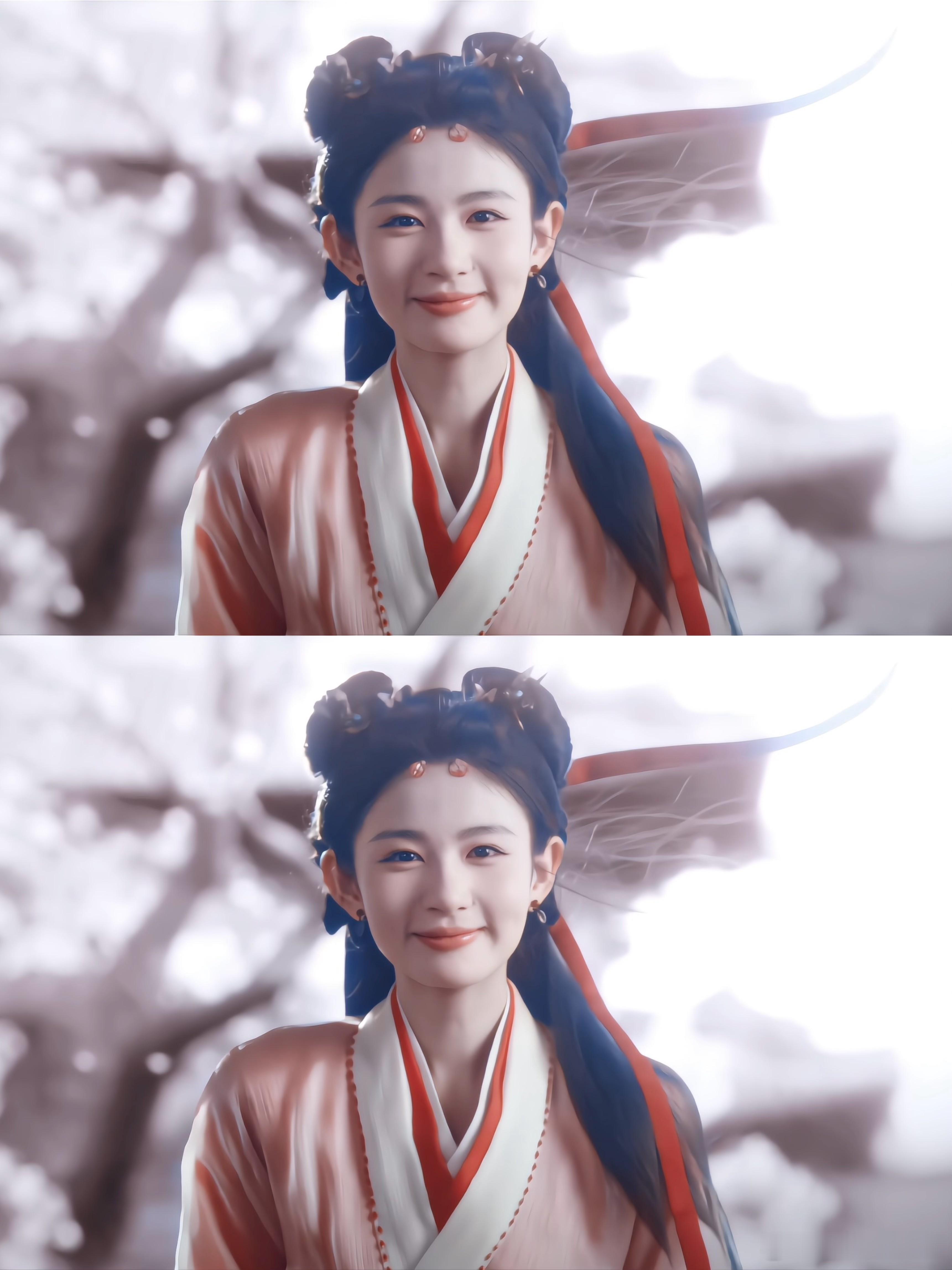 赵晴好灵谁还没被绛朱圈粉我都会伤心的 OK？🤍 萌系外表 + 妖系张力 + 直