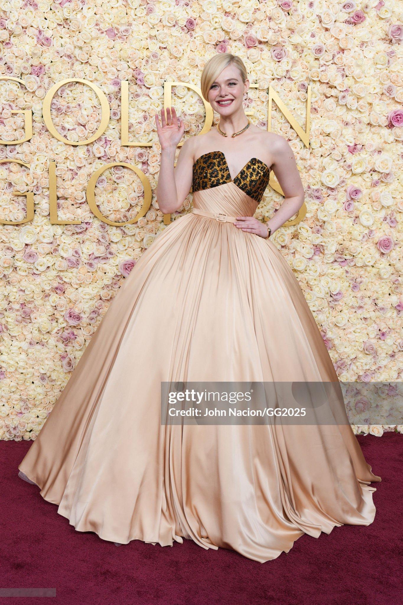 Elle Fanning｜82nd Golden Globe Awards喜欢范