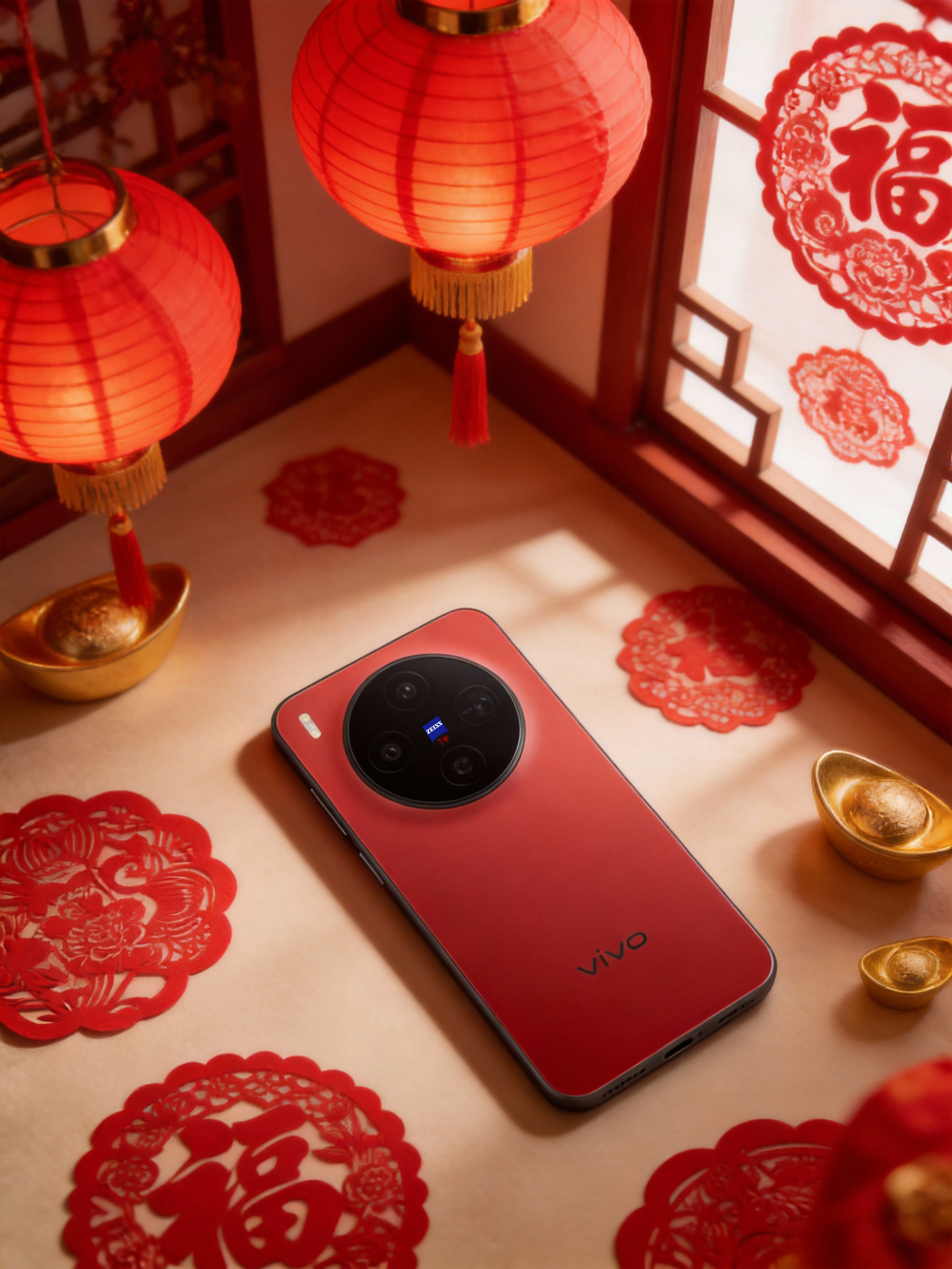 vivo X300「好运红」来啦！新年配红色，更能添好运，这个颜色看一眼就爱上了