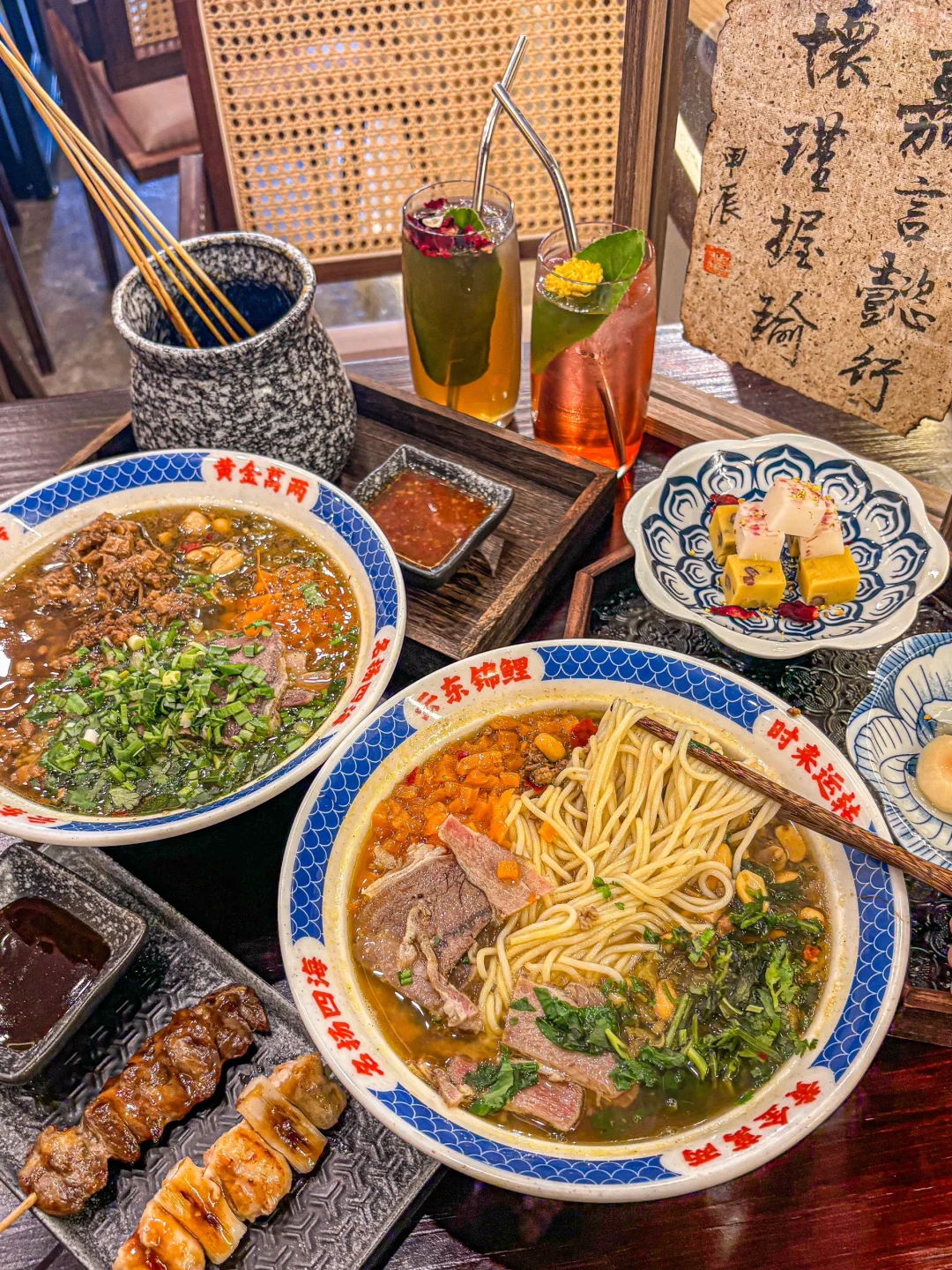 绝了大徐州！一家可以赏月🎑的米线店！