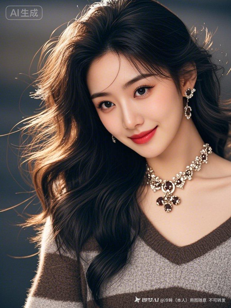 甜美少女风，精致妆容与珠宝配饰的完美结合！