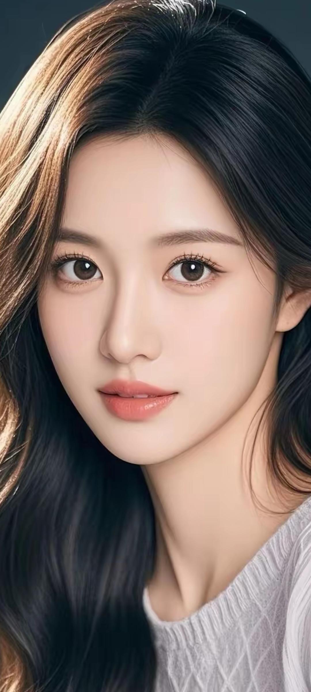 温柔甜美的少女，散发着自然的光彩✨