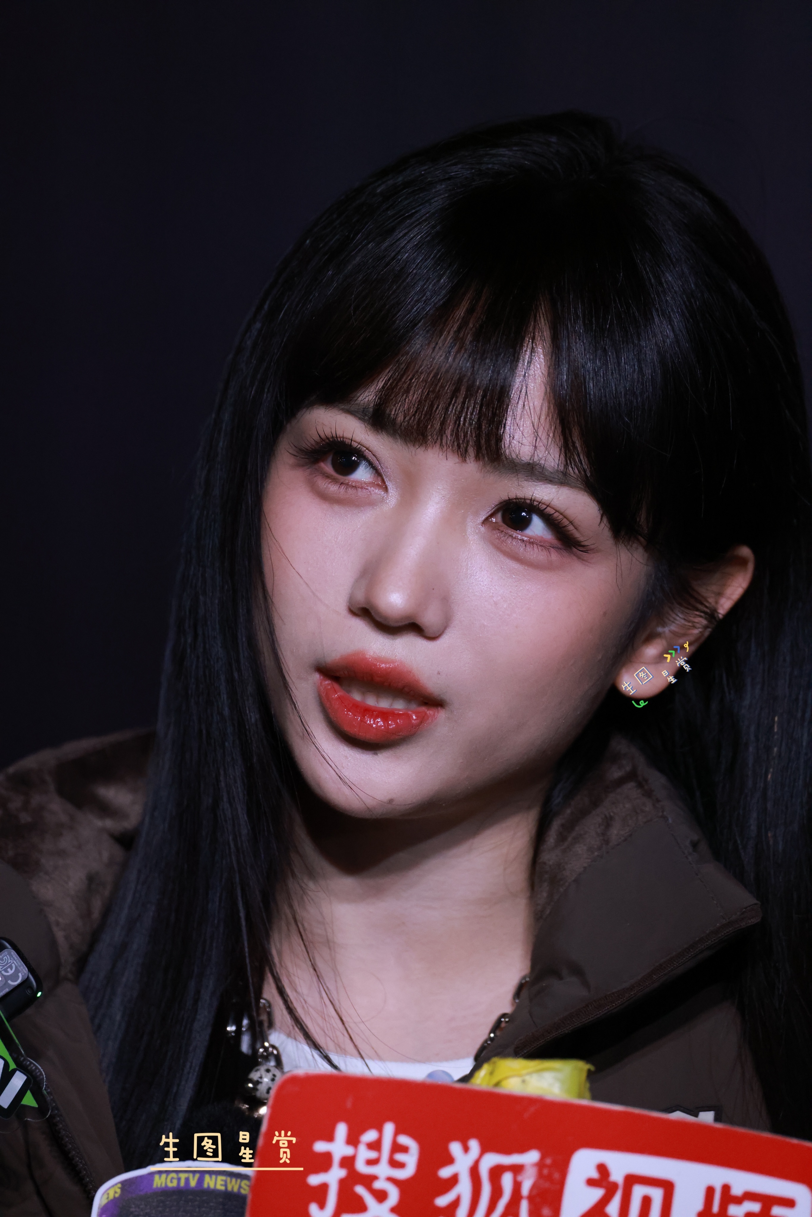 代露娃[超话] 代露娃上海MLB活动黑长直邻家酷女孩[期待]🤎 ​​​