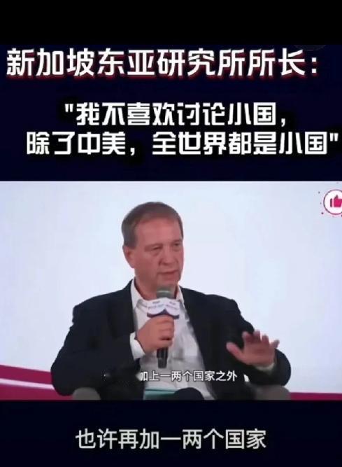 要论整治新加坡人，还得美国人来！美国教授到新加坡参加论坛，现场直言，除了中美之外