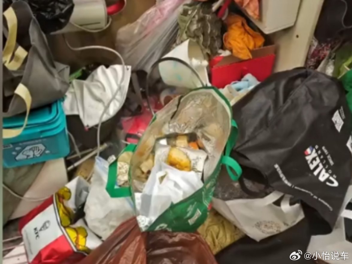 老人住千万豪宅拾荒家中堆满垃圾我一开始还以为是塑料瓶纸盒什么的，结果竟然是生活垃