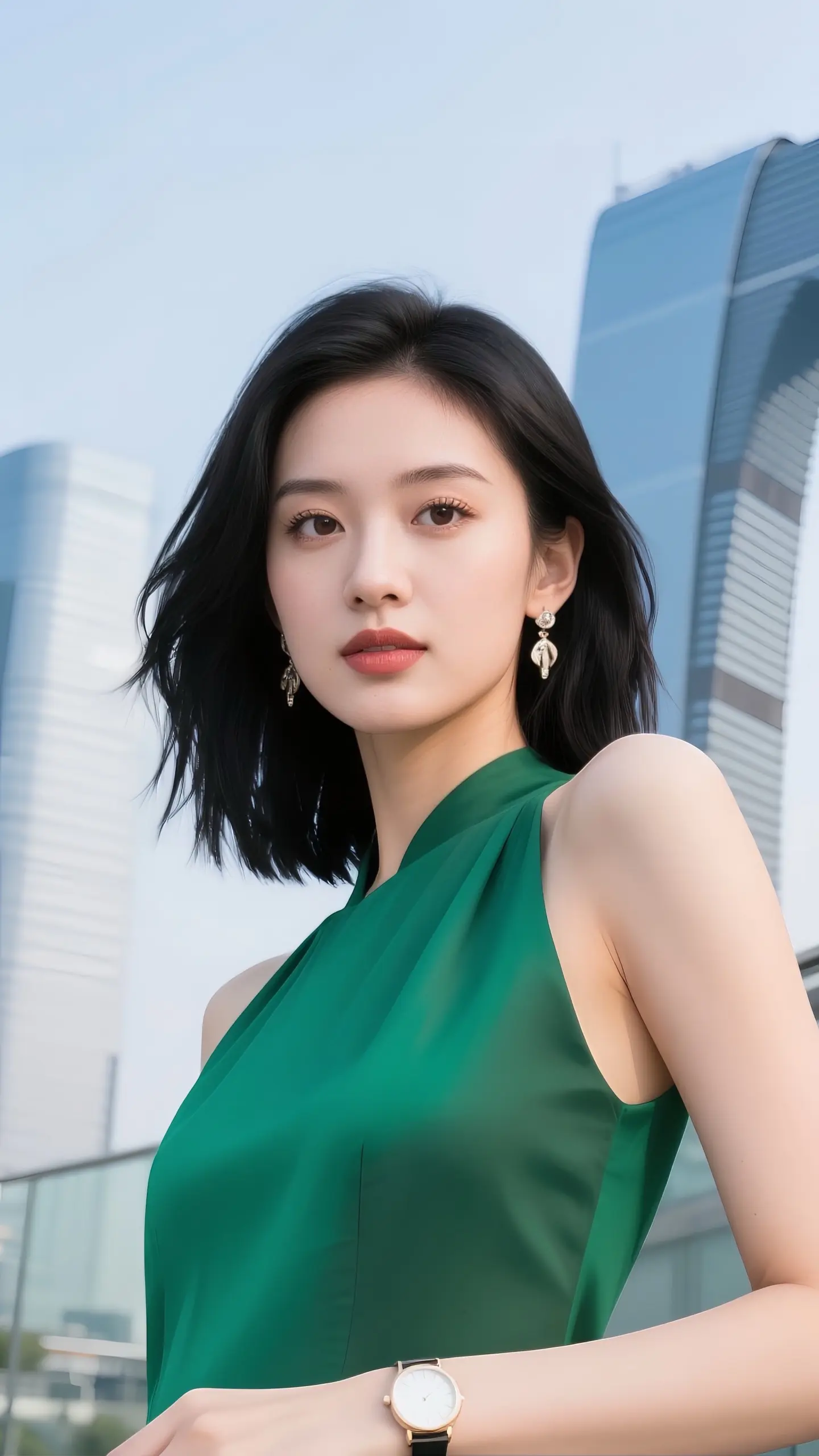 优雅气质 夏季穿搭 完美身材 女神穿搭