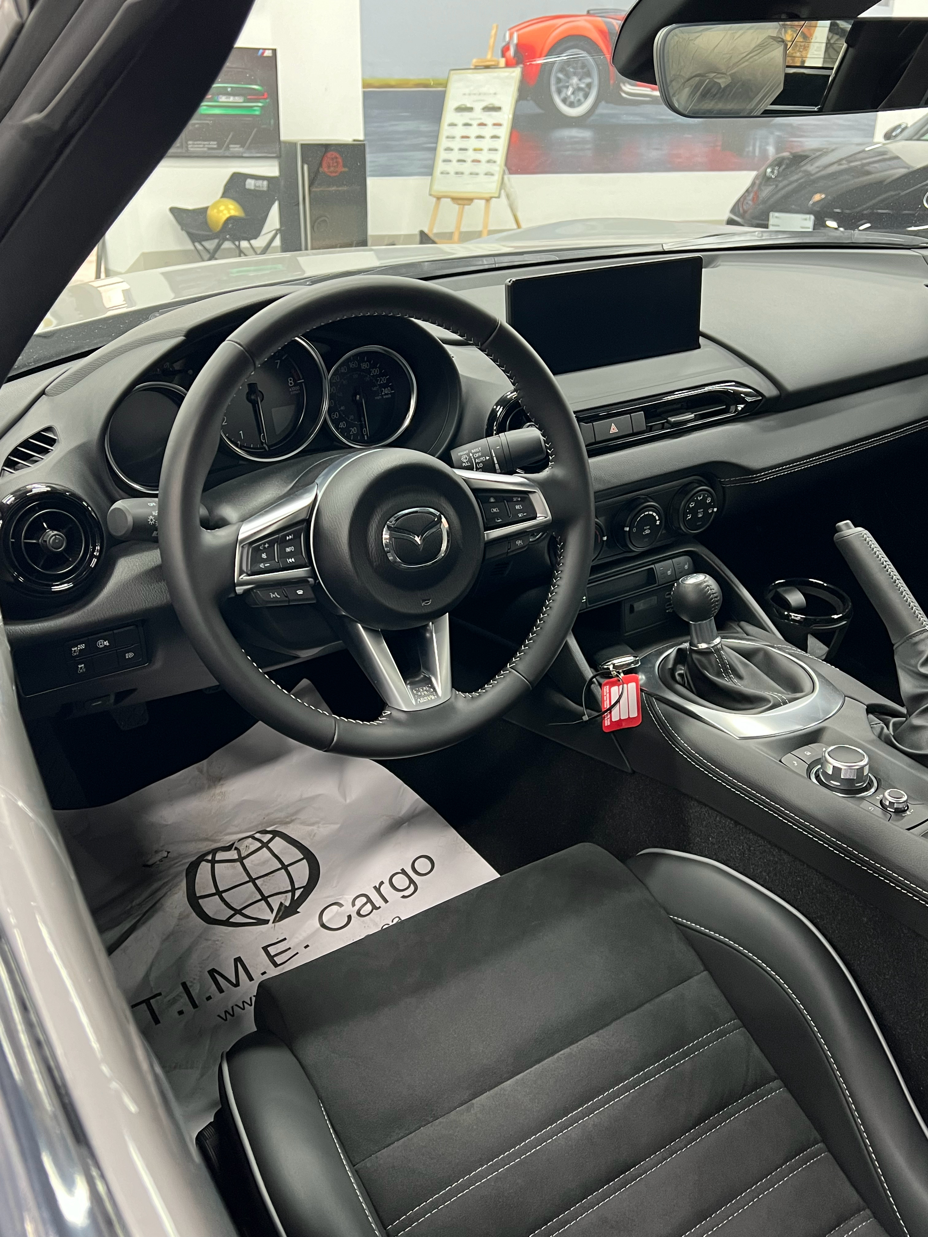 手动挡硬顶 MX-5安排交付为什么包成这样？  怕运损 天津·中国天津自由贸易试