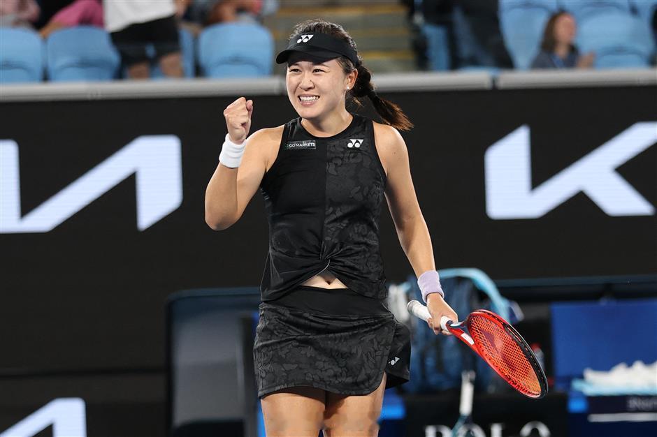 蒙特利尔WTA1000首轮朱琳🇨🇳以6-4/7-6（3）击败格拉乔娃🇫🇷