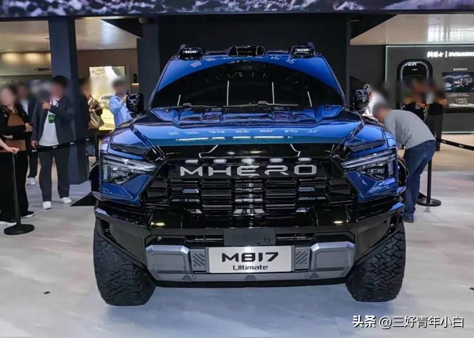 华为乾崑助力，全新猛士M817太猛了！5月29日开启预售，预售价37万—42万元