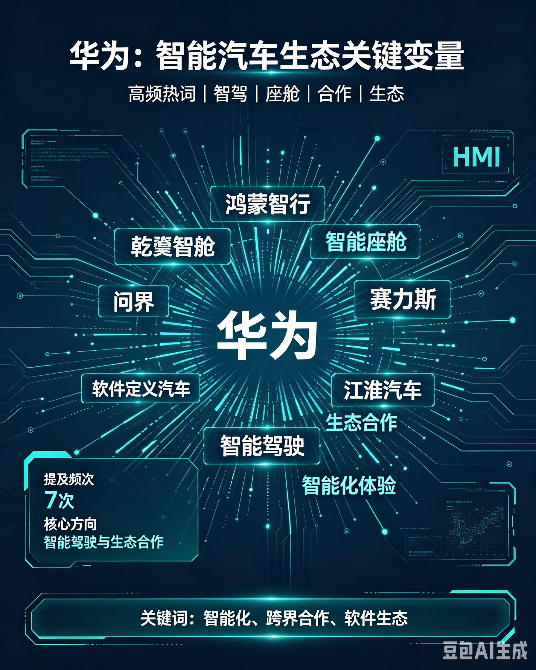 人民日报的连续发文看看主要都提到了谁？整车提及率遥遥领先的是比亚迪。供应链提及率