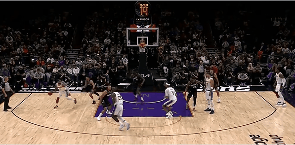 火药味十足！老詹狄龙真是对冤家！
在今天NBA常规赛湖人对阵太阳的第二节比赛中，