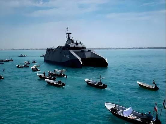 10时0分，美军准时动手，伊朗158艘舰船已被摧毁，中方站了出来
美东4月13日