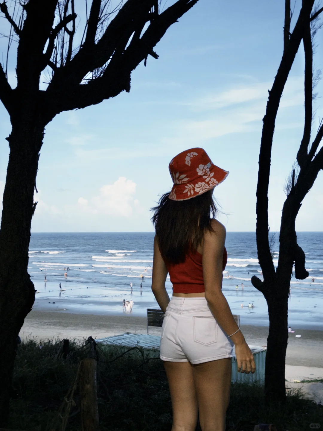 海边独有的松弛感🌴阳光是最好的滤镜