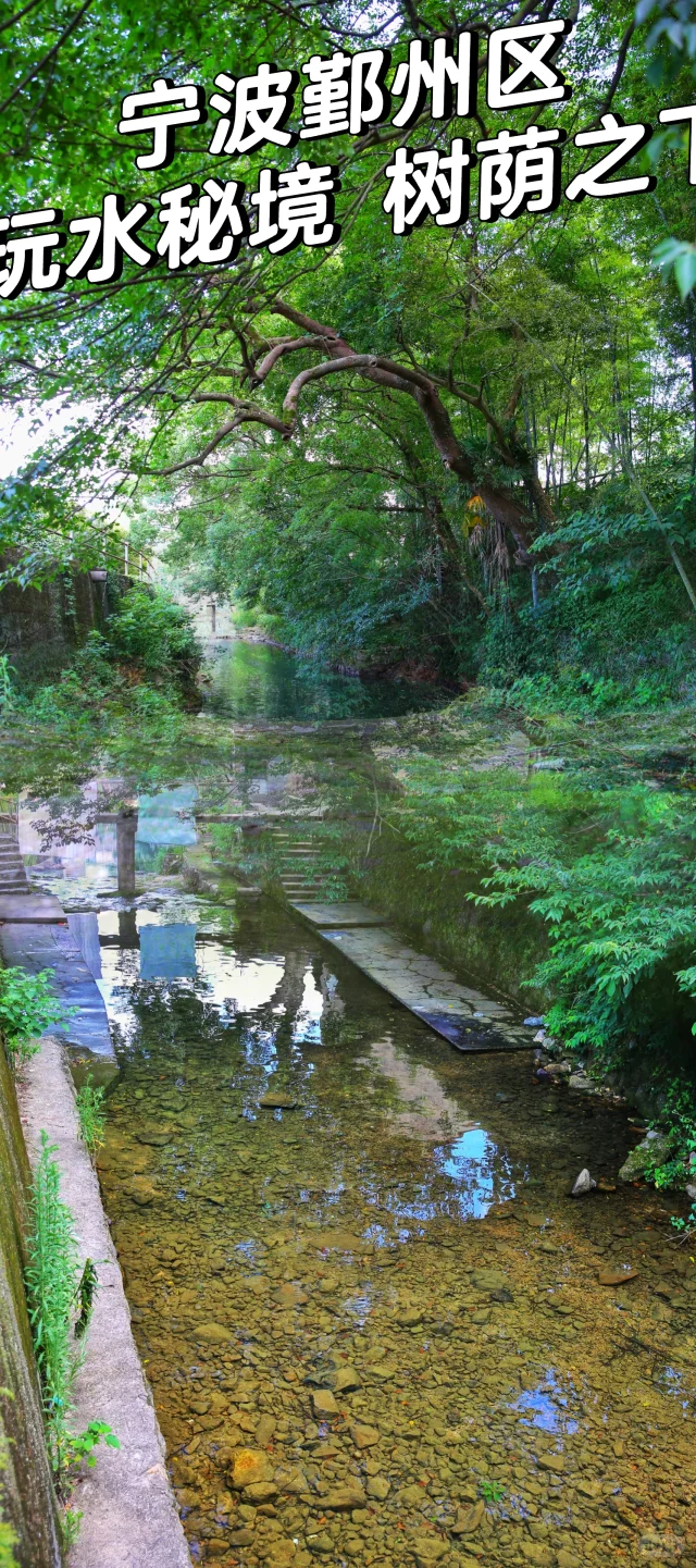 宁波玩水秘境新点位来喽| 鄞州区芦花桥村