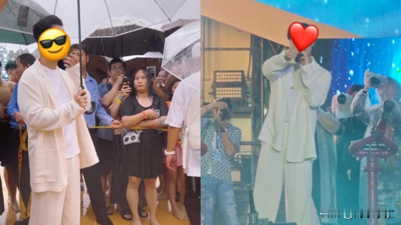 顶流男神出活动遇大暴雨依然笑住口零架子　粉丝第一句竟然问呢啲
现年44岁的林峯，