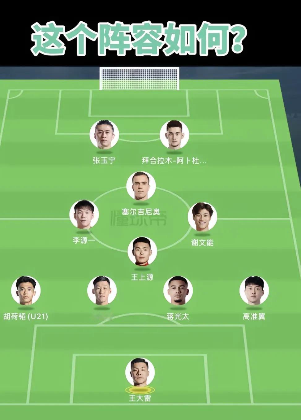 这会是国足明年最强的阵容吗？
明年，塞尔吉尼奥完成手续，即可代表国足出战，有他镇