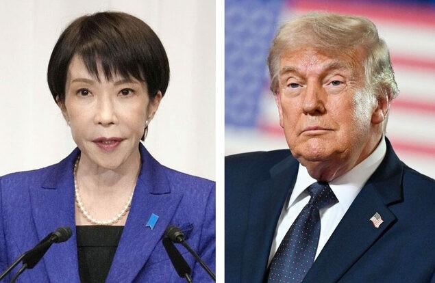 高市见缝插针，和特朗普说了5分钟话，句句不离中国
5月份特朗普在访华返程的专机上