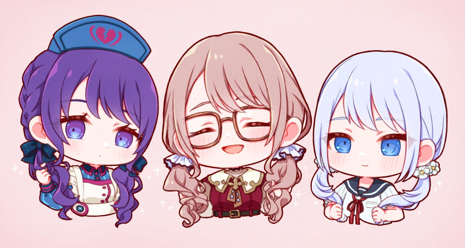 世界计划多彩舞台 pjsk 低马尾组 朝比奈真冬 望月穗波 宵崎奏🎨 oyas