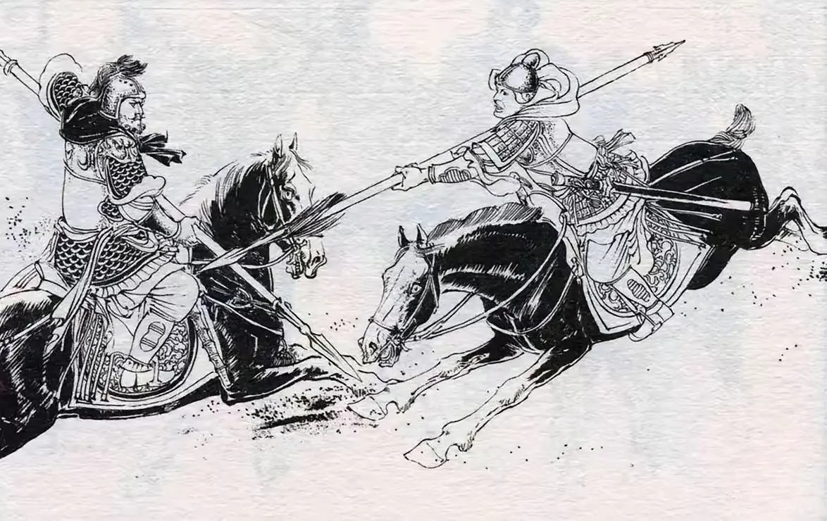 大帅秦琼兵进白良关，白良关小将非常勇猛，他与尉迟恭大战五十多个回合不分...