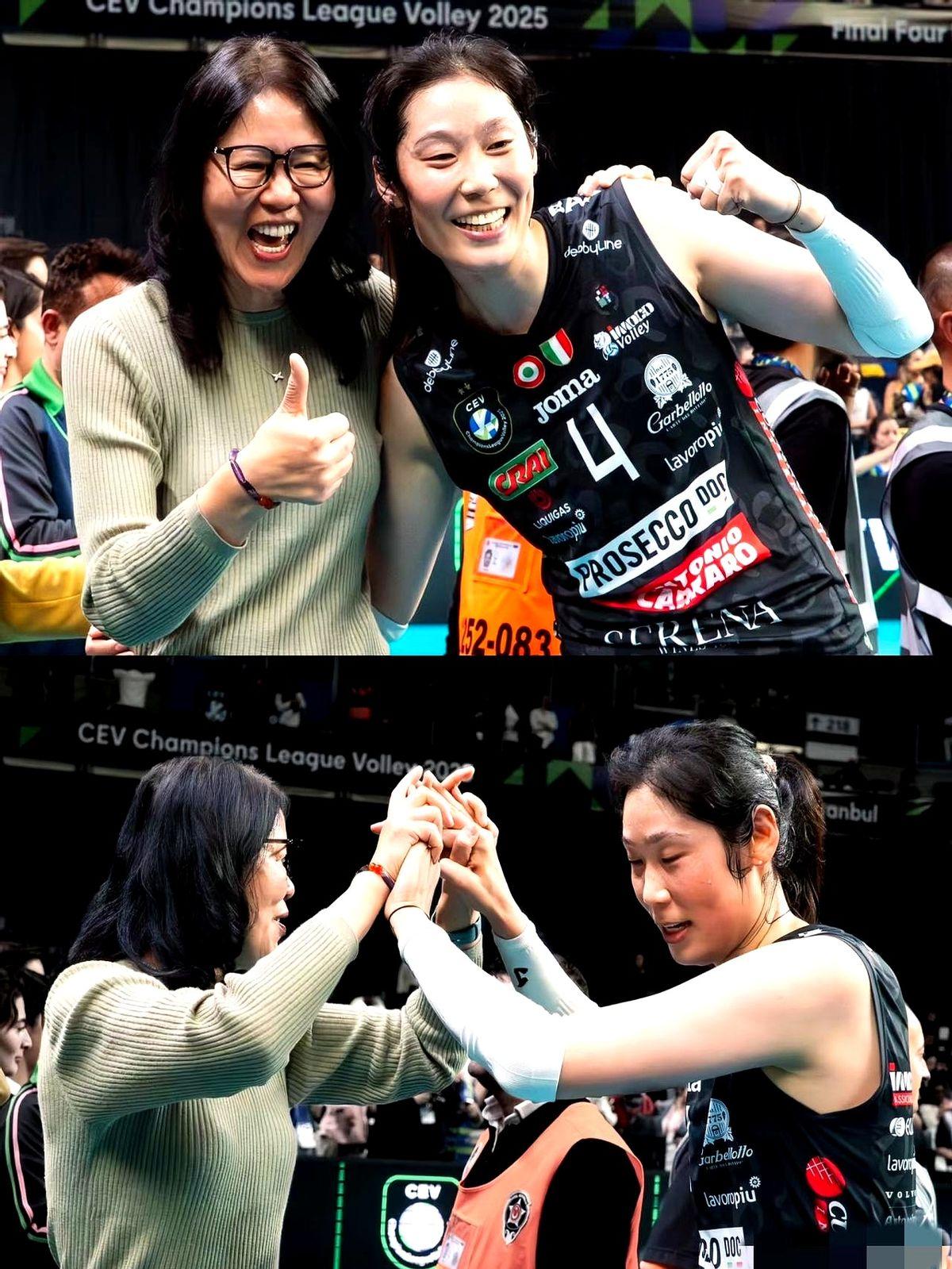 郎平拿国际奥委会终身成就奖！第一个发博祝贺的居然是朱婷？连郎导家人都没赶上这速度