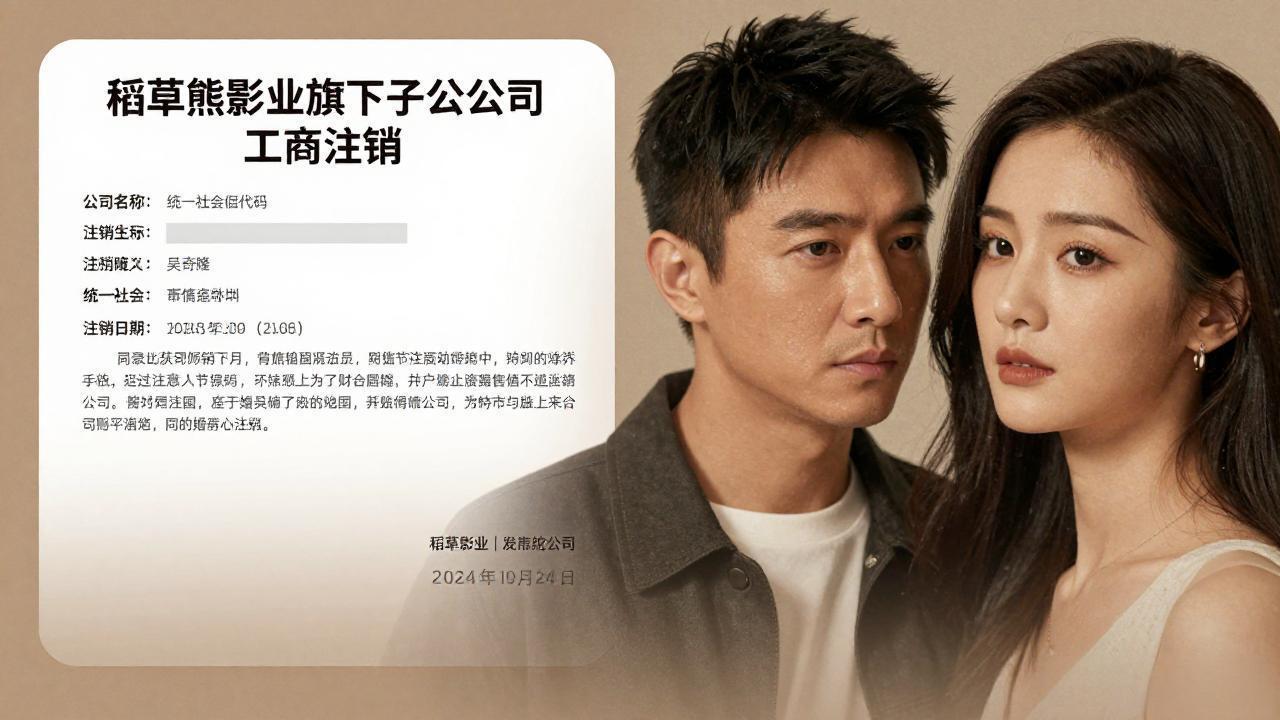 吴奇隆刘诗诗关联公司注销，网友为啥又扒起婚变瓜？

娱乐圈的瓜总是来得猝不及防，