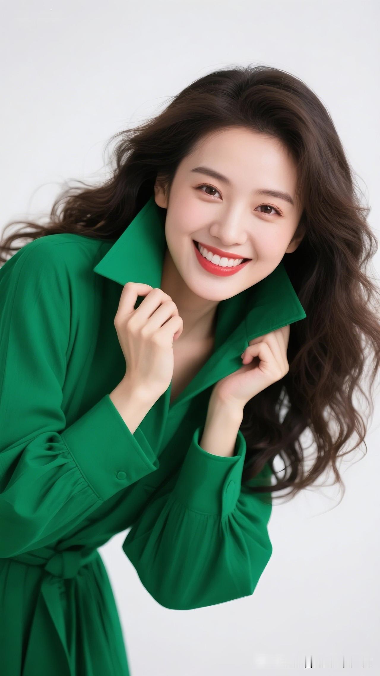 绿衣美人笑，春风满面来。什么样的美人算是东方美人 元气满满的一天从绿色开始！🌿