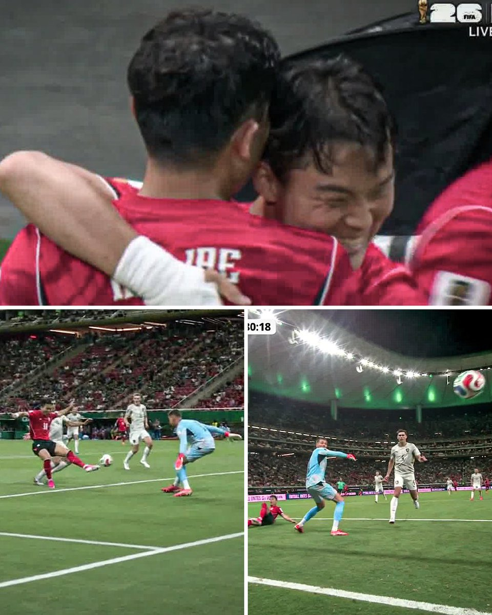 韩国vs捷克世界杯 韩国2比1捷克 韩国2-1逆转捷克，获得世界杯开门红！ 黄仁