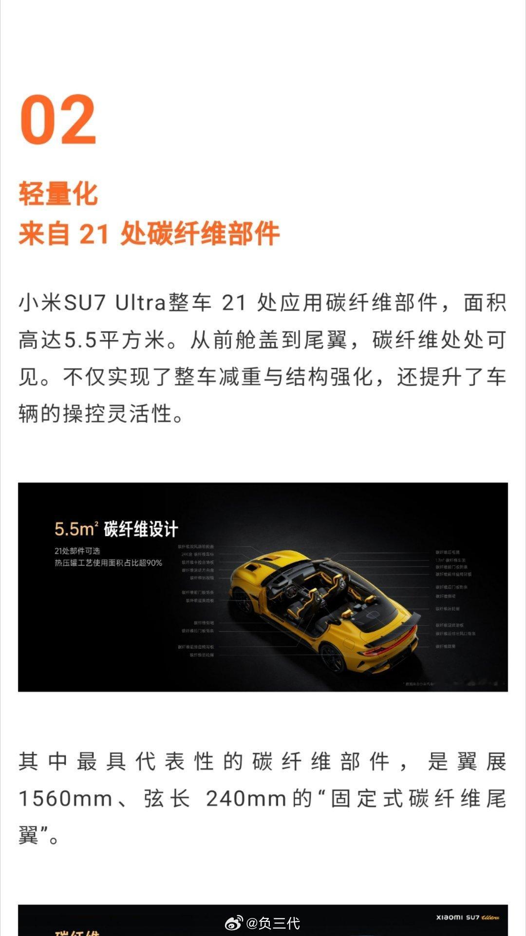 打破纽北量产电动车圈速记录的那辆小米SU7 Ultra上除了选装「赛道专业套装」