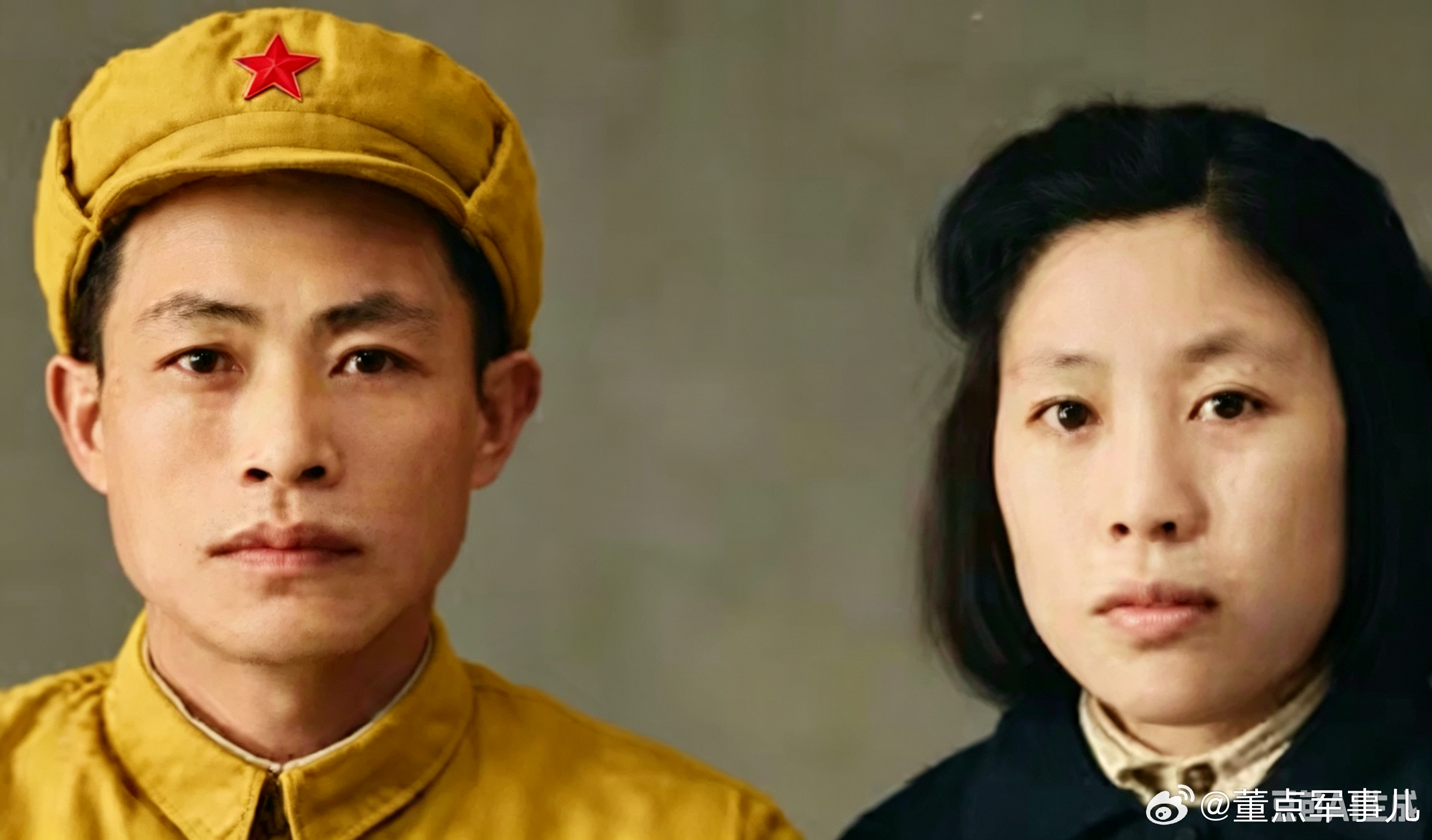 1944年，延安的一孔窑洞，一对新人结婚了一一新郎黄新廷，新娘田慧琴。调皮的小战