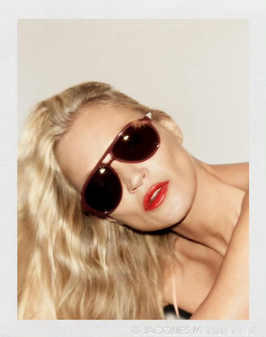 超模Kate Moss 出镜Jacques Marie Mage 新季眼镜广告大