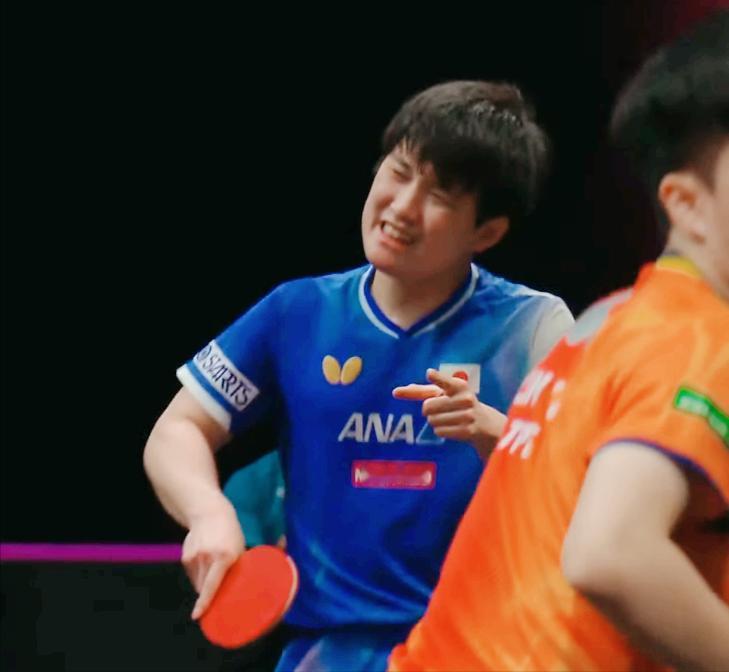 张本智和最怕林昀儒的左手拧拉，
他对教练说的时候，
我听到了。

第四局张本智和