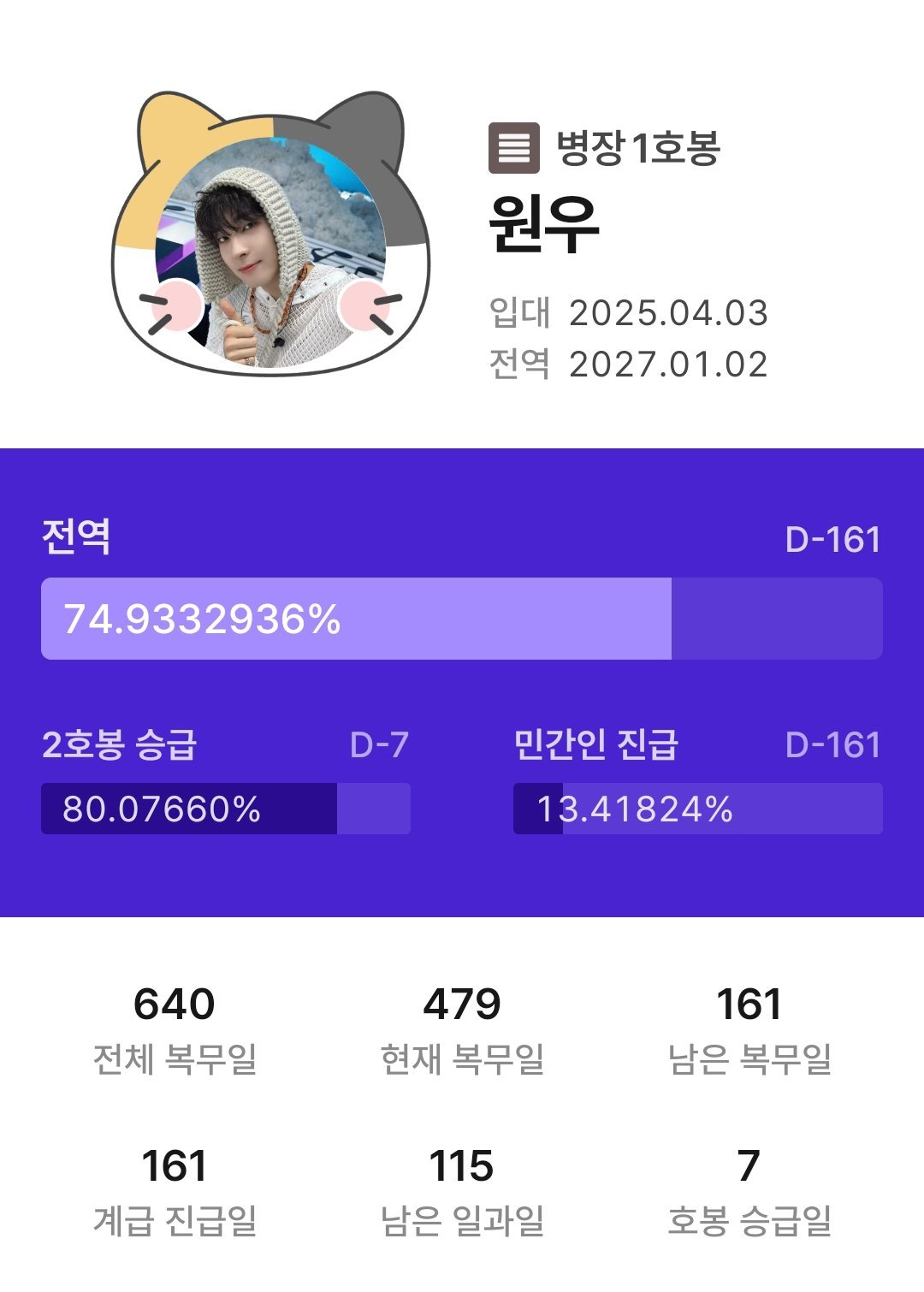 全圆佑✨全圆佑清纯美男260725 💜和圆佑再次见面 D-161🐾圆佑放假进