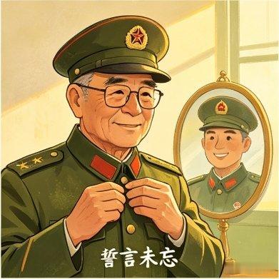 早安我的中国老兵们，早安！六月将暮，初心如故。一路前行，一路坚守，从军的誓言从未