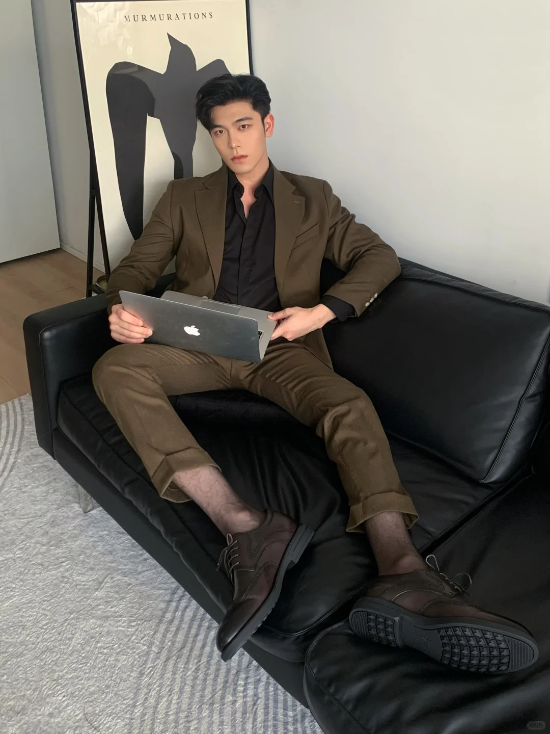 OOTD｜棕色正装办公也很有气质💻