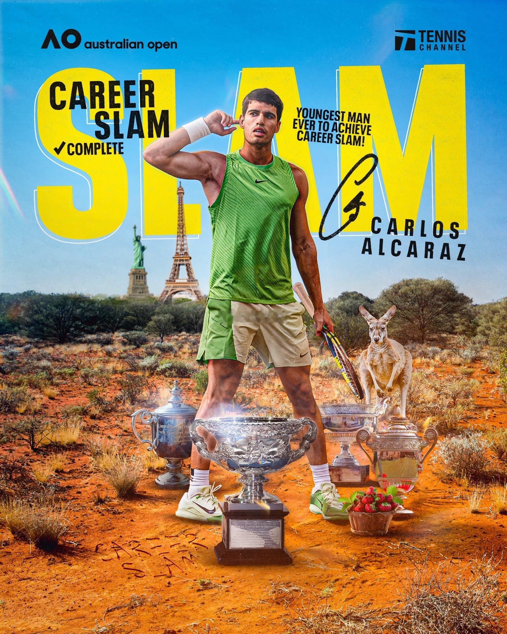 公开赛年代的男单全满贯🇷🇸德约科维奇🇪🇸纳达尔🇨🇭费德勒🇺🇸阿加